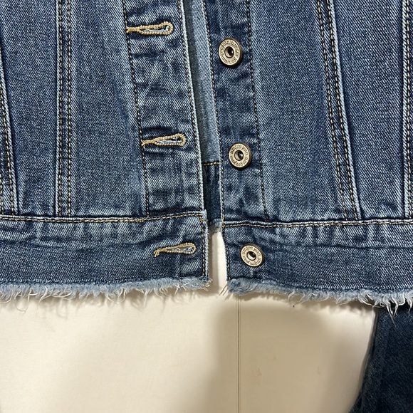 NWOT Umgee Blue Jean Bell Sleeve Jacket - Picture 4 of 6